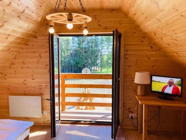 Kalinowy Sad Domki Z Jacuzzi I Sauna Mikołajki Екстериор снимка